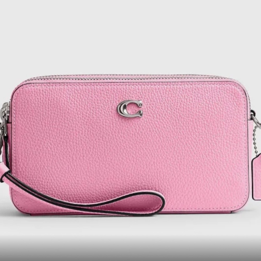 Pink Coach Kira Crossbody Bag